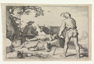 Mandriani da Cornelis Bloemaert (II) (possibly)