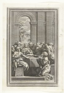 Ultima Cena da Cornelis Bloemaert (II)
