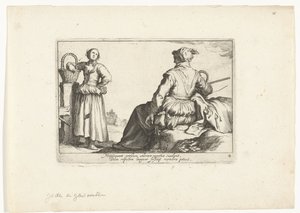Due contadine da Cornelis Bloemaert (II)