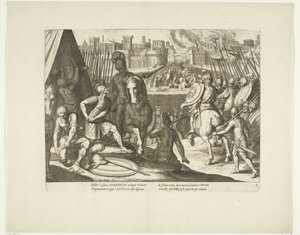 Conquista di Roma, 1527, n. 2 da Cornelis Boel