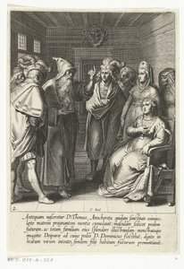 Predizione alla madre di Tommaso d