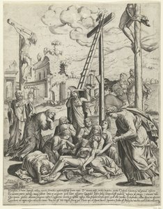 Deposizione dalla croce da Cornelis Bos