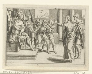 Paolo acceca Elima da Cornelis Bos