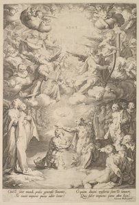 Battesimo di Cristo da Cornelis Cornelisz van Haarlem