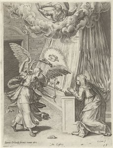 Annunciazione da Cornelis Cort