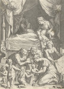 Nascita della Vergine da Cornelis Cort