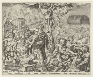 Il diluvio da Cornelis Cort