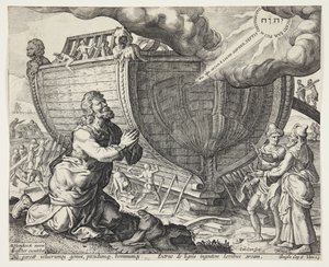 Dio istruisce Noè a costruire l