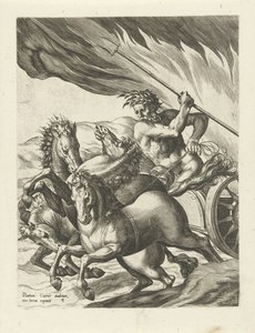 Plutone lascia Proserpina negli inferi da Cornelis Cort