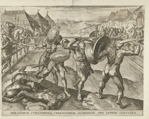 Battaglia tra gli Orazi e i Curiazi