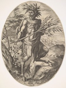 Silvano da Gli dei rurali, 1565 da Cornelis Cort