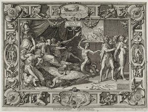 La calunnia di Apelle da Cornelis Cort