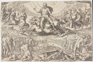 Il Giudizio Universale da Cornelis Cort