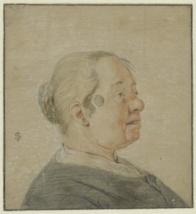 Busto di una donna, profilo a destra da Cornelis Dusart (possibly)