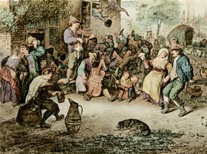 Fiera olandese da Cornelis Dusart