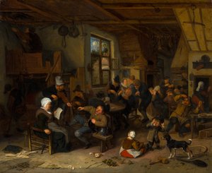 Locanda contadina da Cornelis Dusart