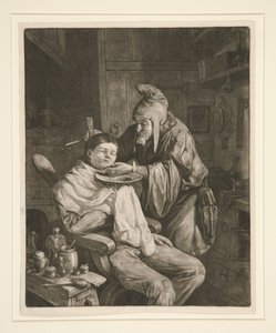 Il chirurgo di villaggio da Cornelis Dusart