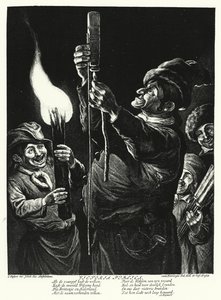 Il pubblico esprime la sua gioia per la cattura di Namur da parte di Guglielmo III d