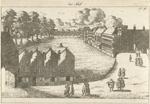 Vista del Buitenhof da Cornelis Elandts