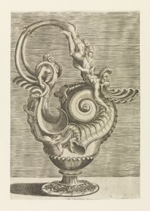 Brocca con manico da Cornelis Floris Ii