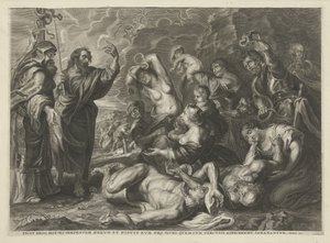 Il serpente di bronzo da Cornelis Galle (I)