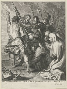 Portamento della croce da Cornelis Galle (I)