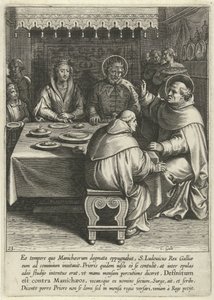 Tommaso alla corte del re Luigi di Francia