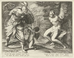 Venere legata a un albero e Amore punito da Minerva