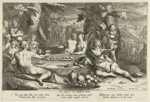 Vita peccaminosa ai tempi di Noè da Cornelis Galle (I)