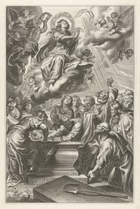 Ascensione di Maria da Cornelis Galle (II)