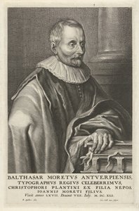 Ritratto di Balthasar Moretus da Cornelis Galle (II)