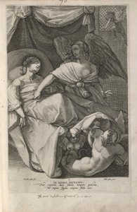 I ministeri degli angeli da Cornelis Galle I