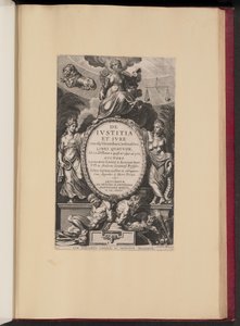 Pagina del titolo per Leonard Lessius, De Ivstitia et Ivre