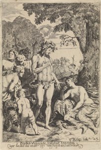 Bacco consola Arianna da Cornelis Holsteyn