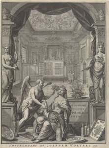 Allegoria della Natura da Cornelis Huyberts