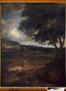 Il ritorno di Giacobbe in Terra di Canaan con le sue mogli e i suoi figli da Cornelis Huysmans