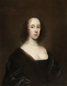 Ritratto di Elizabeth Holte nata King da Cornelis Janssens van Ceulen