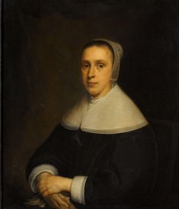 Ritratto di Elisabeth Vervoorn (1617-57), moglie di Johan van Someren