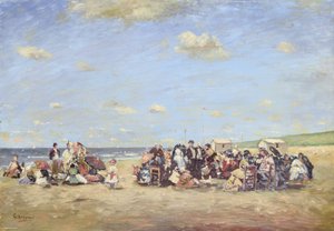 Sulla spiaggia da Cornelis Koppenol
