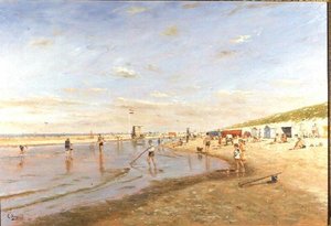 Camminando a bassa marea da Cornelis Koppenol