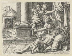 Sansone e Dalila da Cornelis Massijs