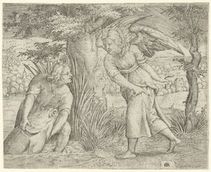 Tobia e il pesce da Cornelis Massijs