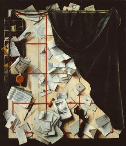 Tavola con lettere appuntate da Cornelis Norbertus Gysbrechts