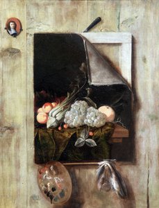 Natura morta in trompe l
