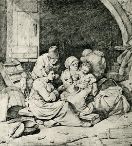 Famiglia di contadini olandesi