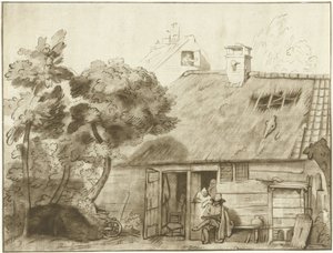 Disegnatore per fattoria da Cornelis Ploos van Amstel (signed by artist)
