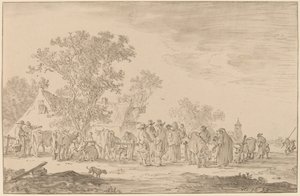 Mercato del bestiame, 1767