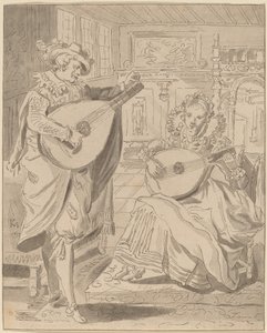 Compagnia musicale da Cornelis Ploos van Amstel