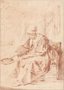 Cuoca di frittelle da Cornelis Ploos van Amstel