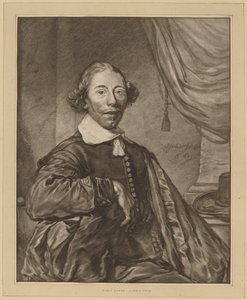 Ritratto di un uomo seduto da Cornelis Ploos van Amstel